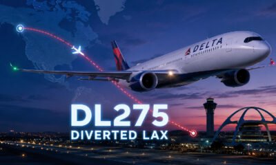 Delta Flight DL275 Diverted LAX